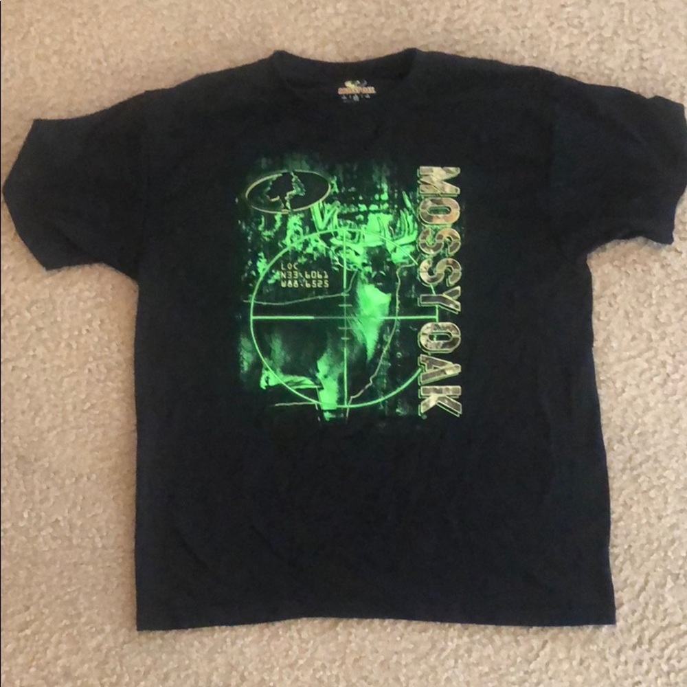 Black Mossy Oak T-Shirt